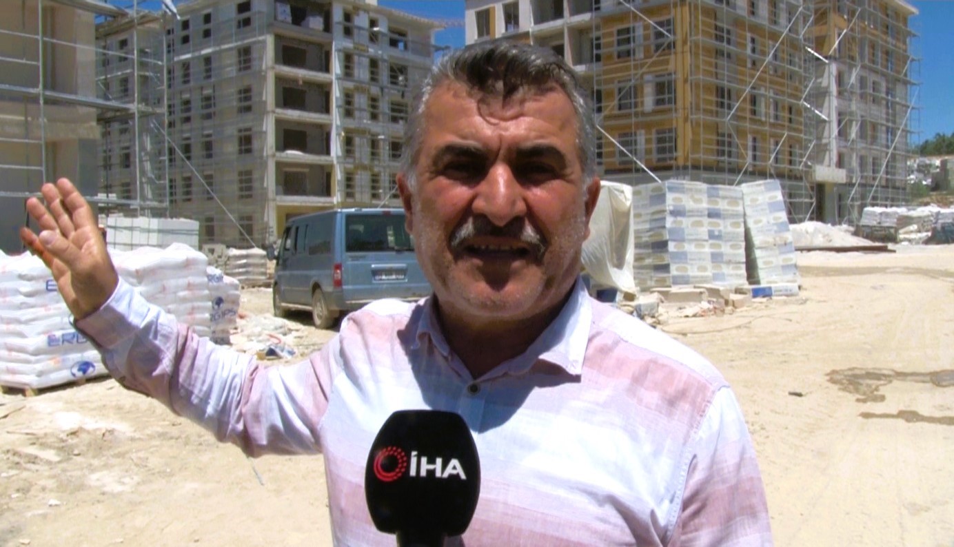 Kiltepe Mahallesi’nde 770 deprem konutunun kaba inşaatı tamamlanmak üzere 