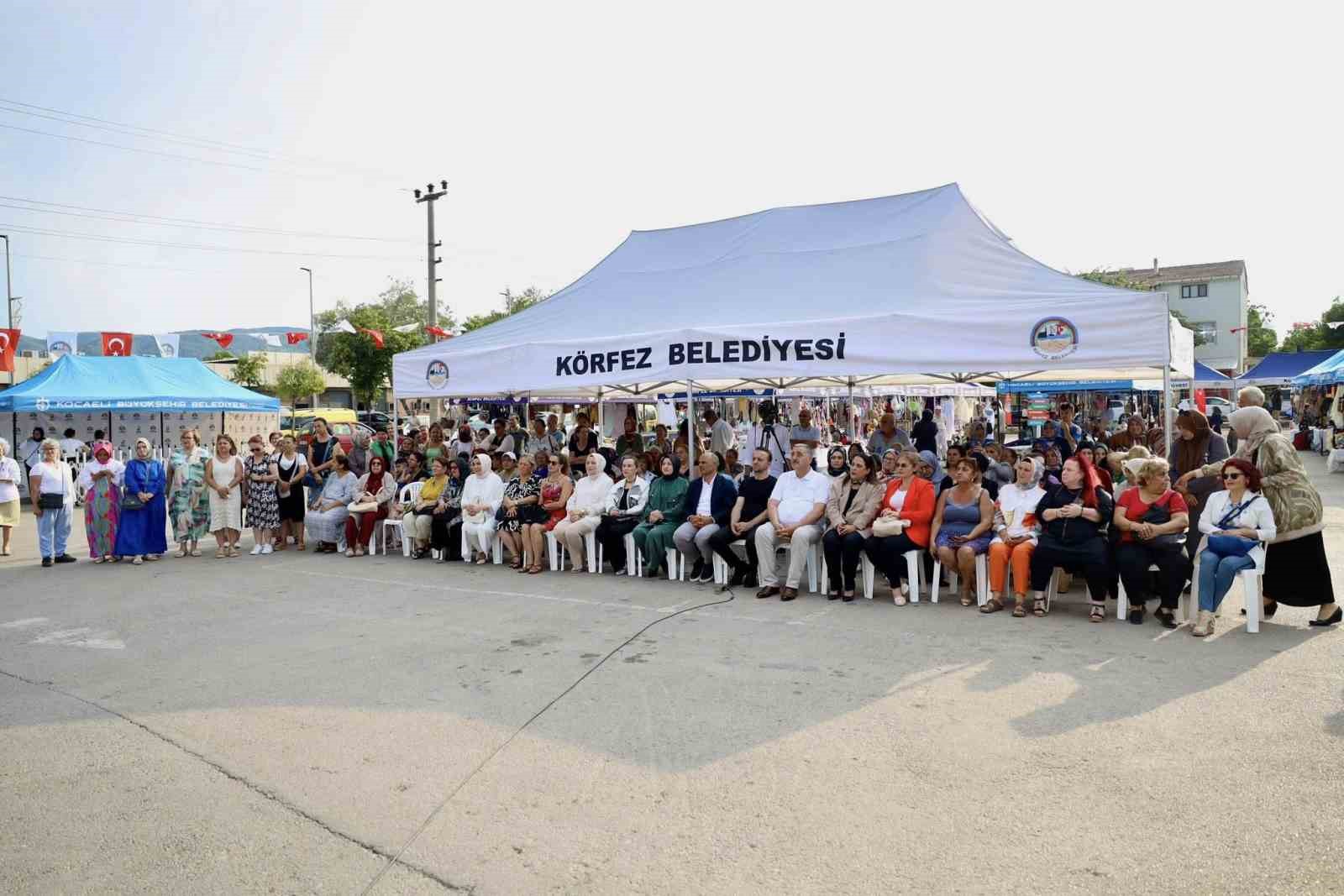 Üreten kadınlar Körfez’de buluştu 