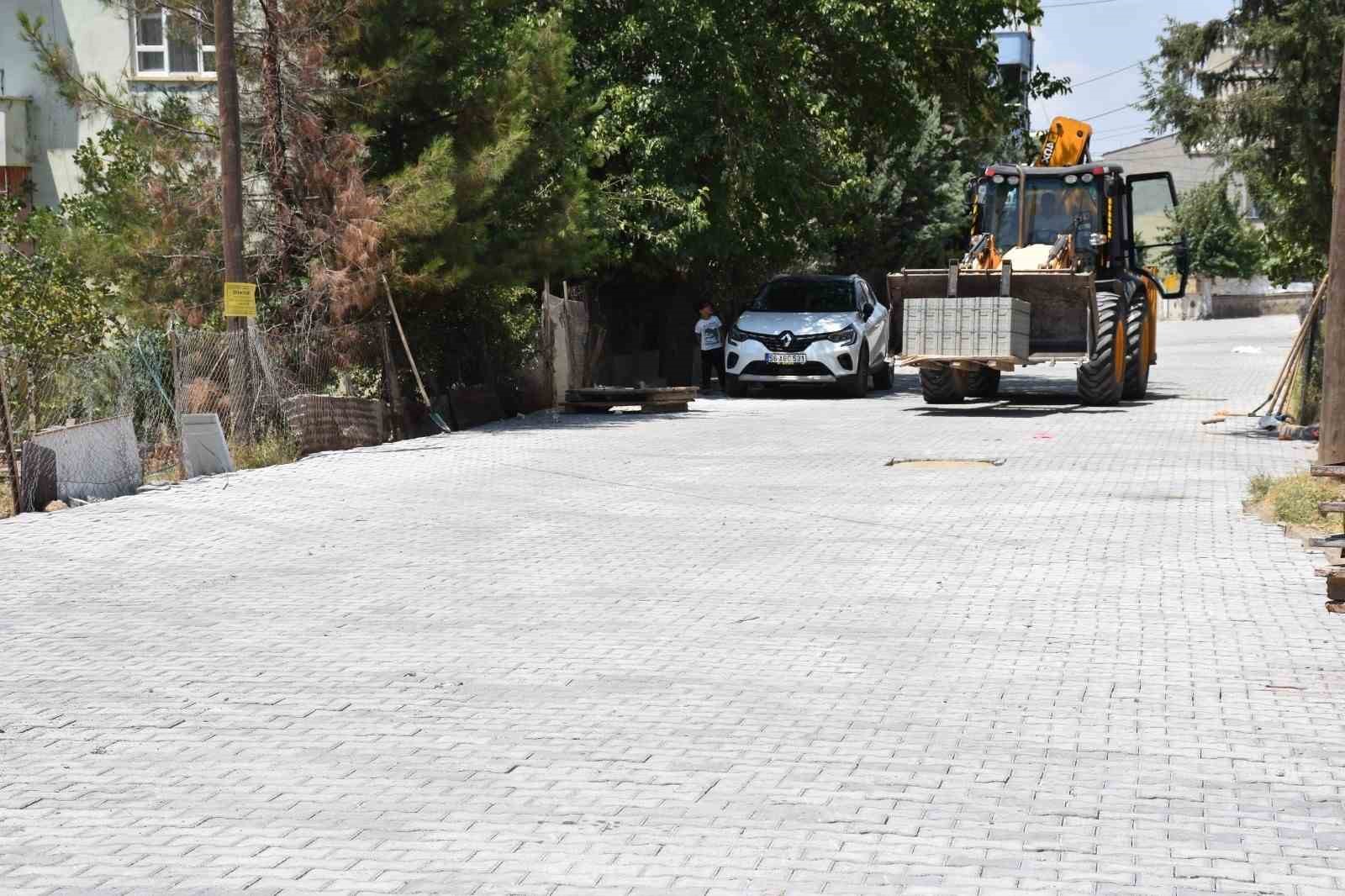 Siirt’te kilit parke çalışmaları 