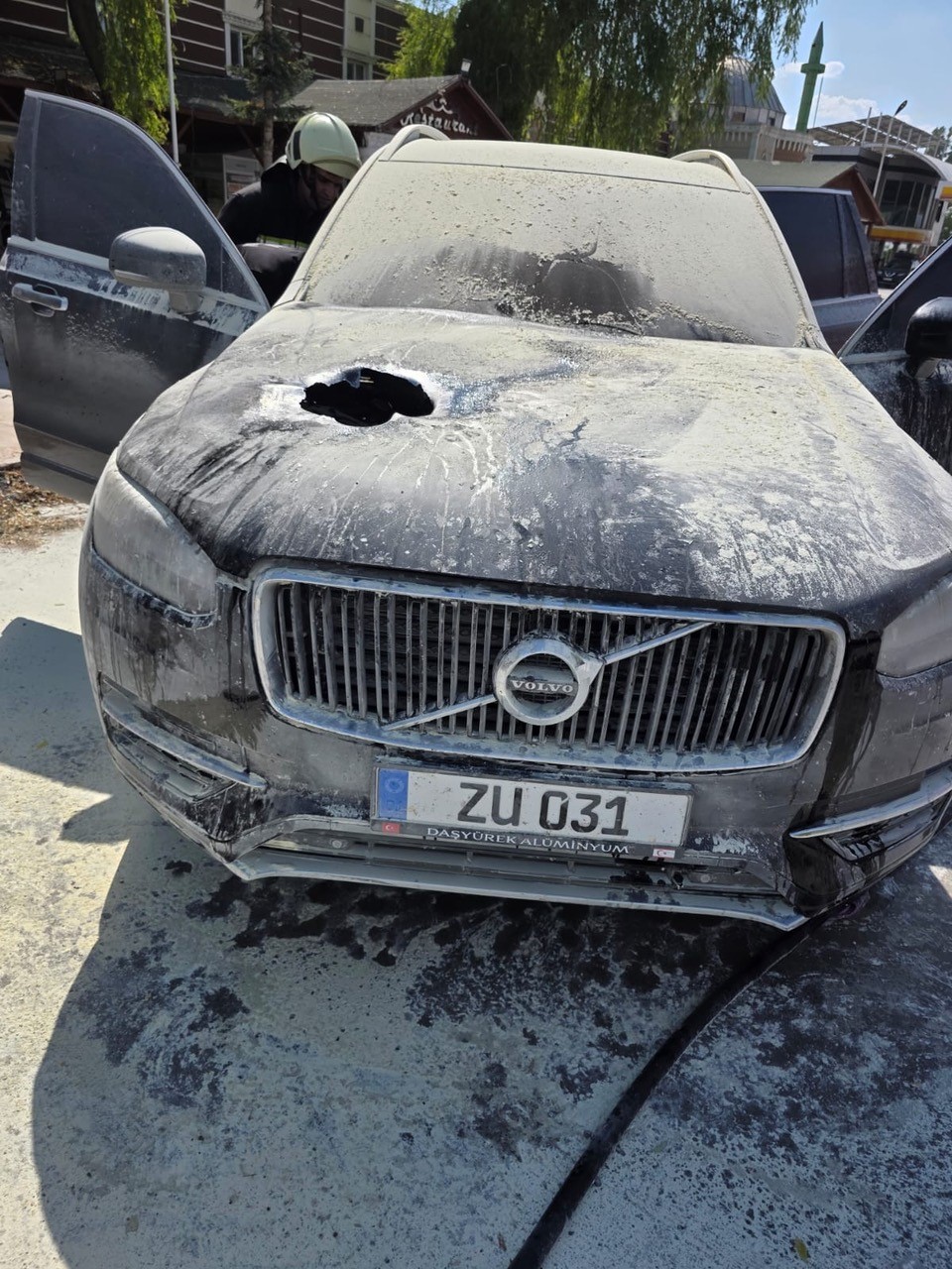 Seyir halindeki cipte yangın paniği 