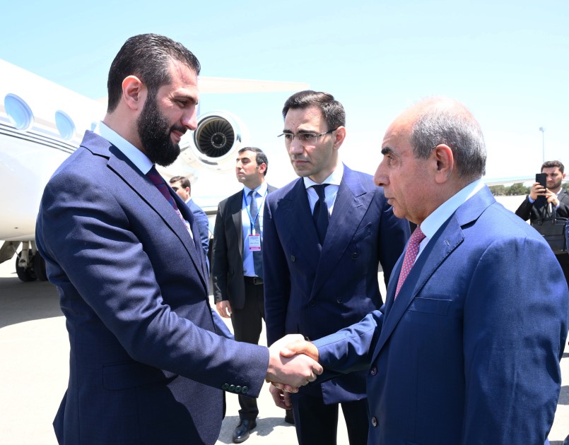 Suriye Devlet Başkanı eş-Şara, Azerbaycan’da 