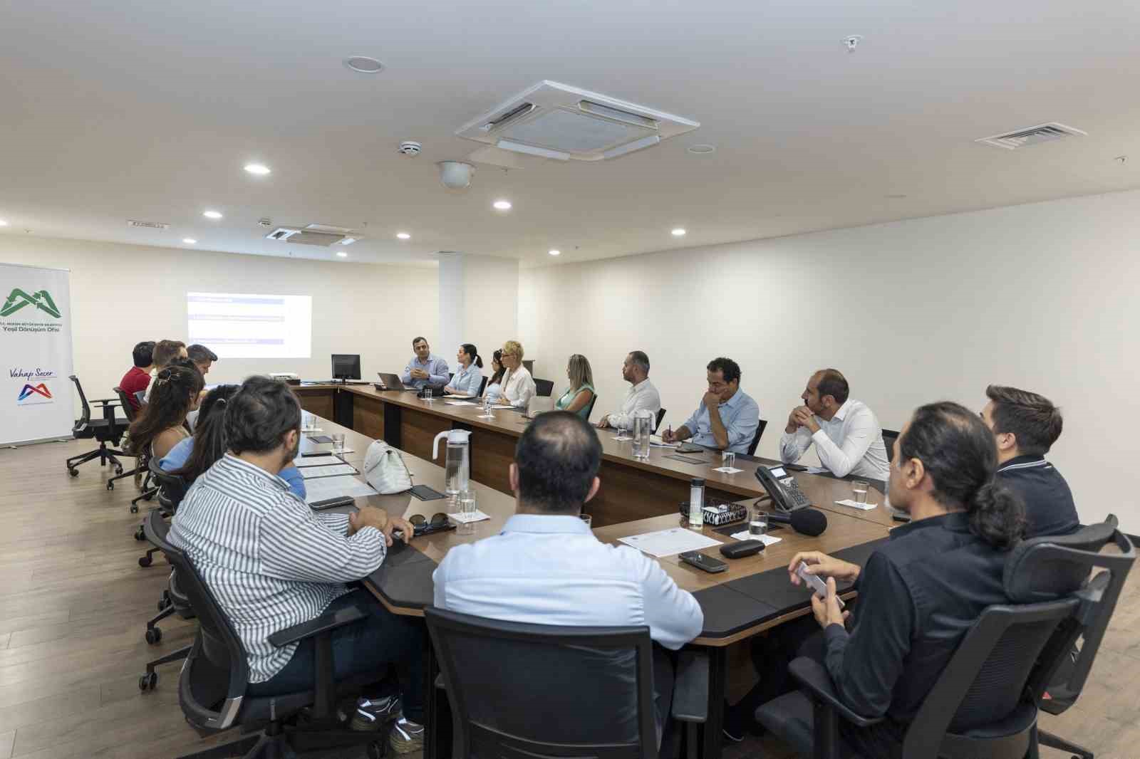 Mersin’de kurumlar yeşil dönüşüm için buluştu 