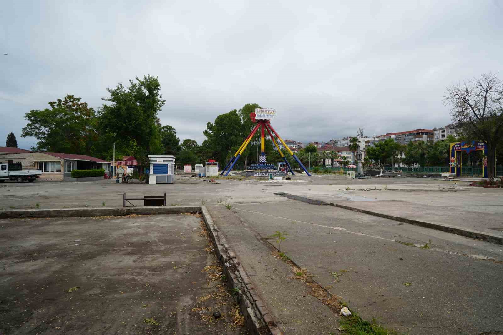 Samsun’da 53 yıllık lunapark tarih oldu 