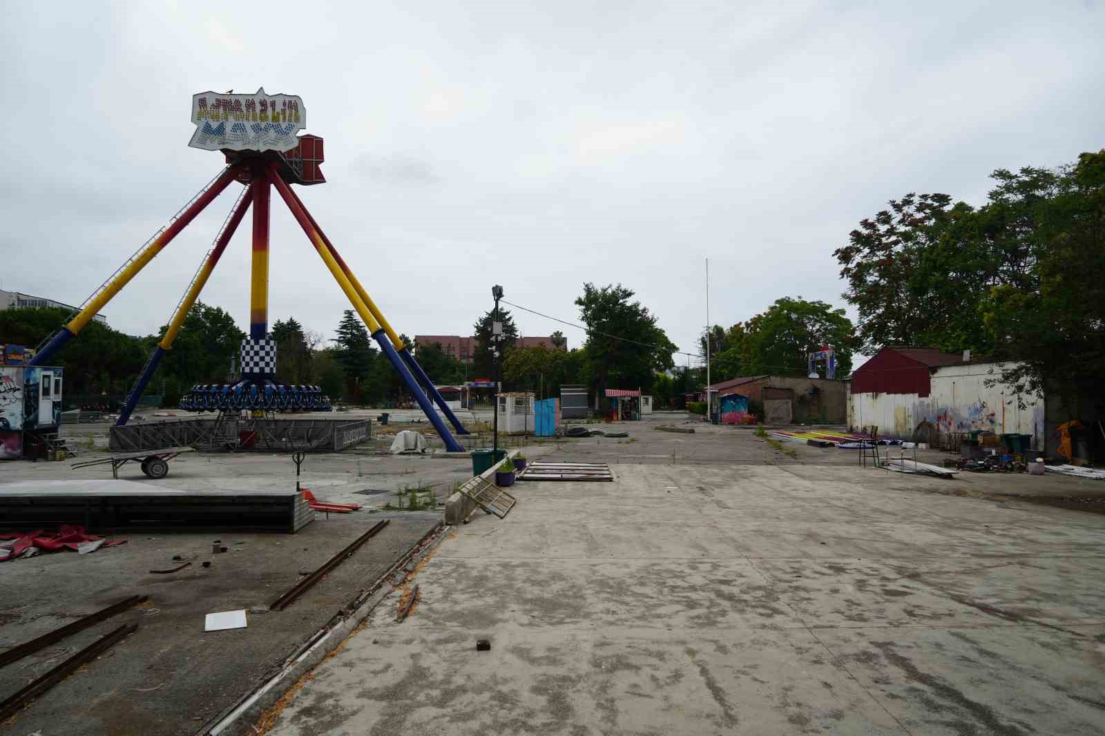 Samsun’da 53 yıllık lunapark tarih oldu 