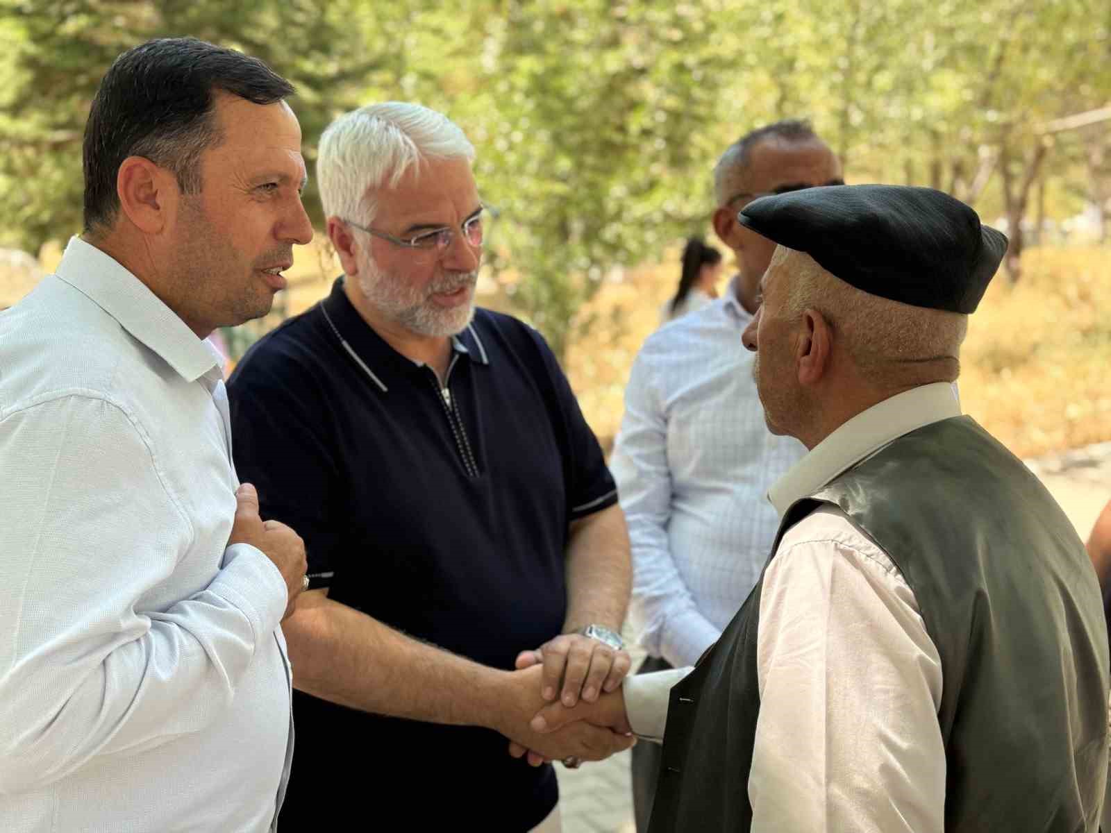 Başkan Kablan’dan Şeybor ziyaretinde aşure mesajı 