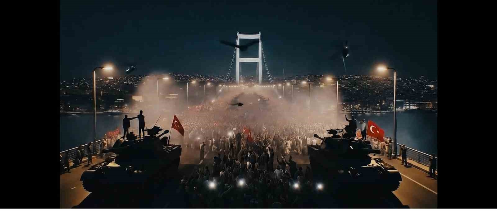 Ümraniye Belediyesi’nden 15 Temmuz’a anlamlı video: 