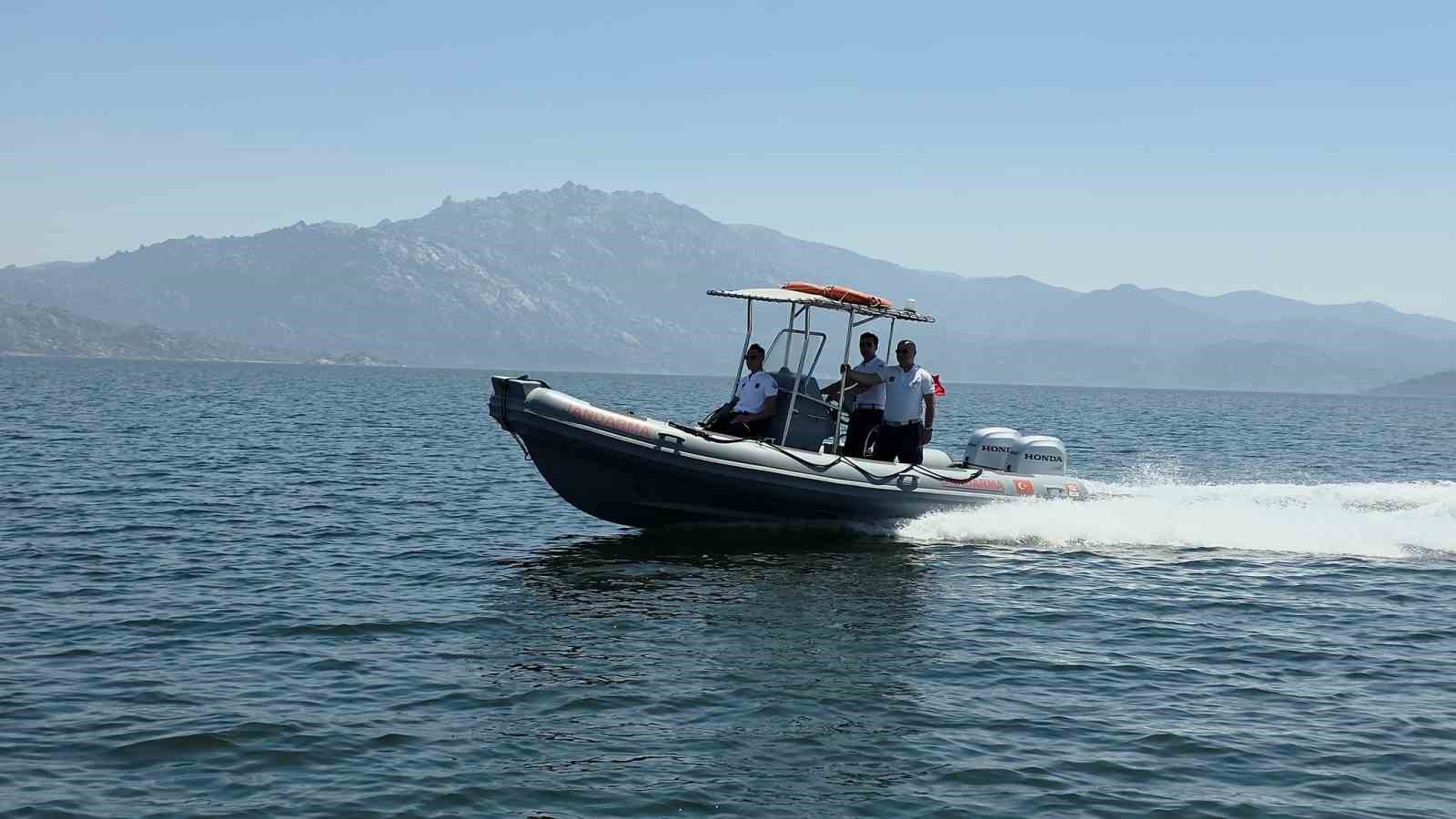 Bafa Gölü’nde su ürünleri denetimi yapıldı 