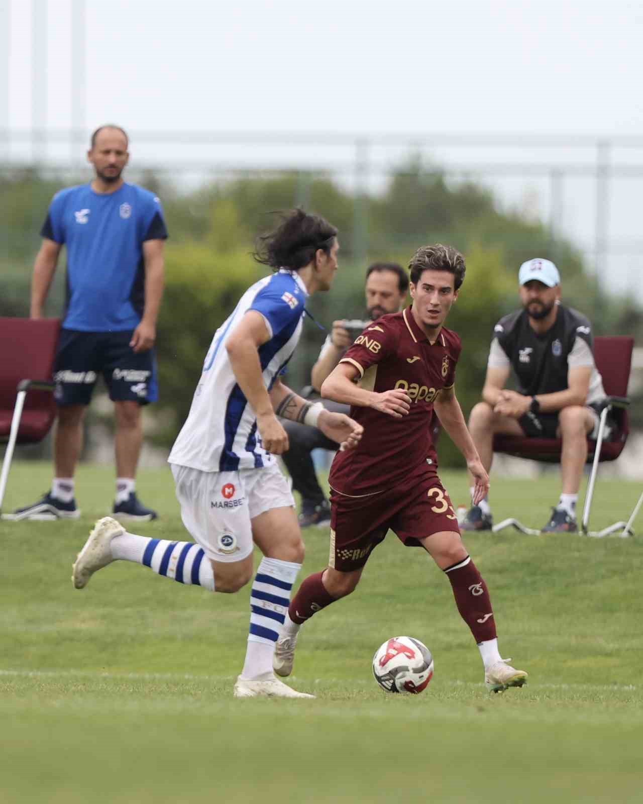 Trabzonspor, Dinamo Tiflis ile hazırlık maçı yaptı 