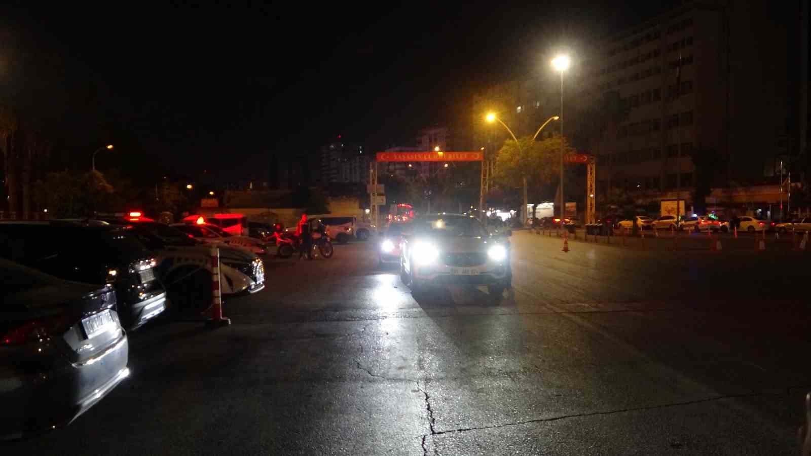 Adana’da alkol ve ışık donanımı uygulaması: 98 kişiye 596 bin 659 TL ceza 