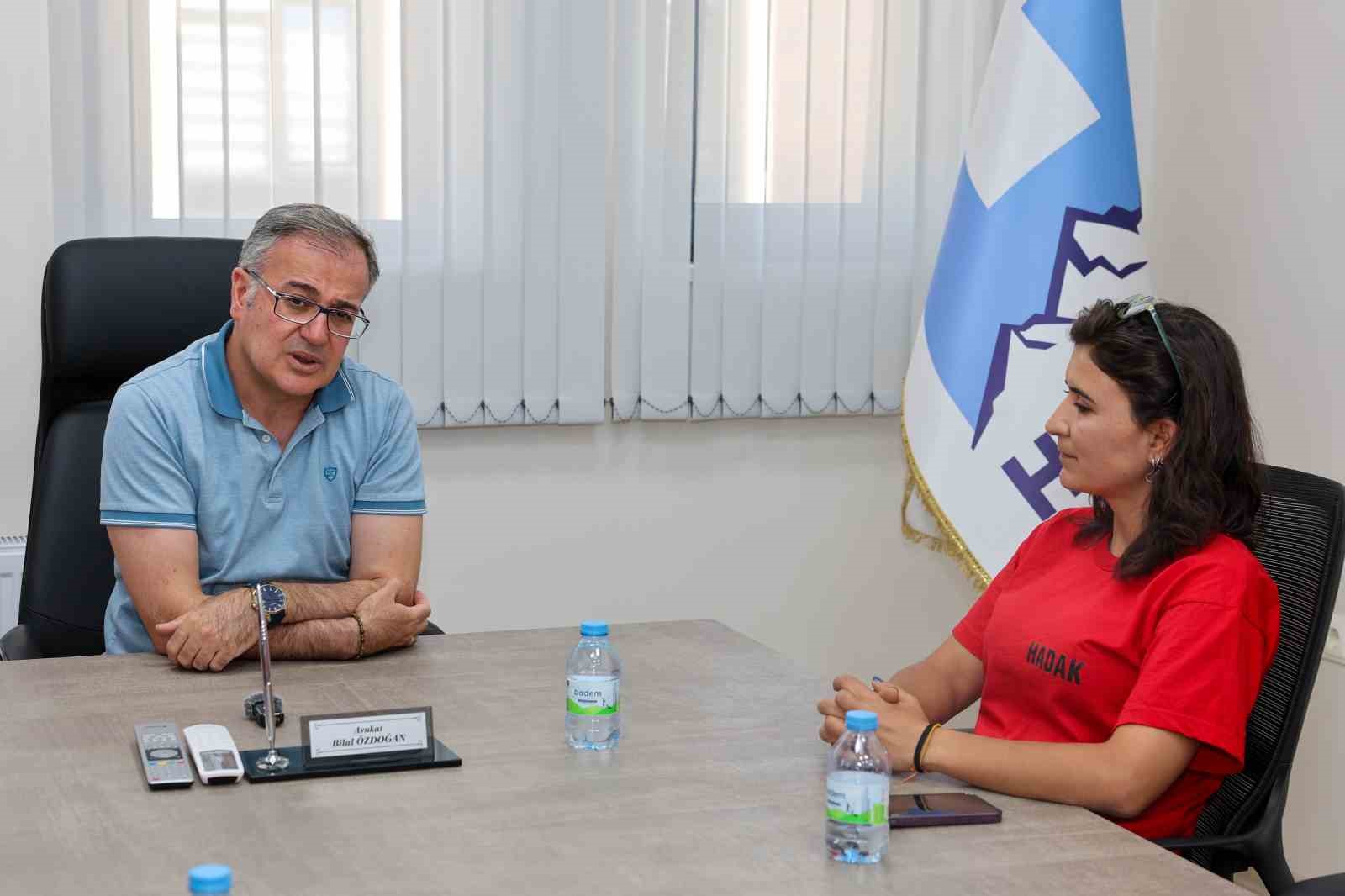 Başkan Özdoğan’dan HADAK sporcularına tam destek 