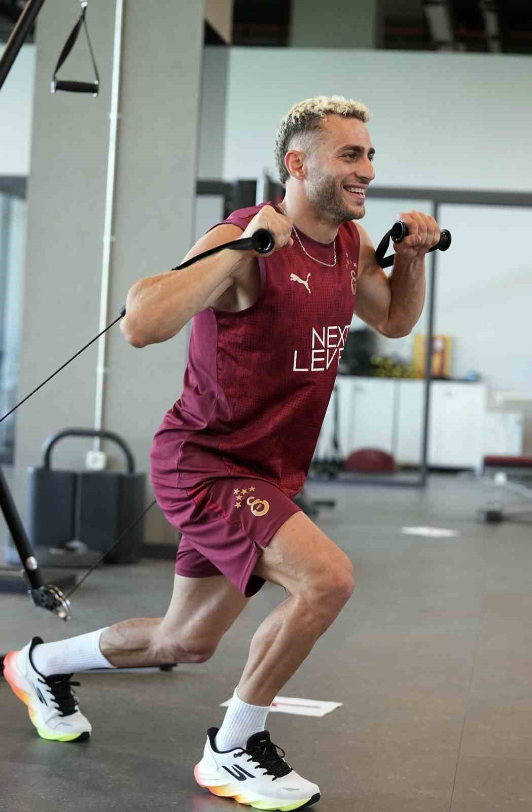 Galatasaray, yeni sezon hazırlıklarını sürdürdü 