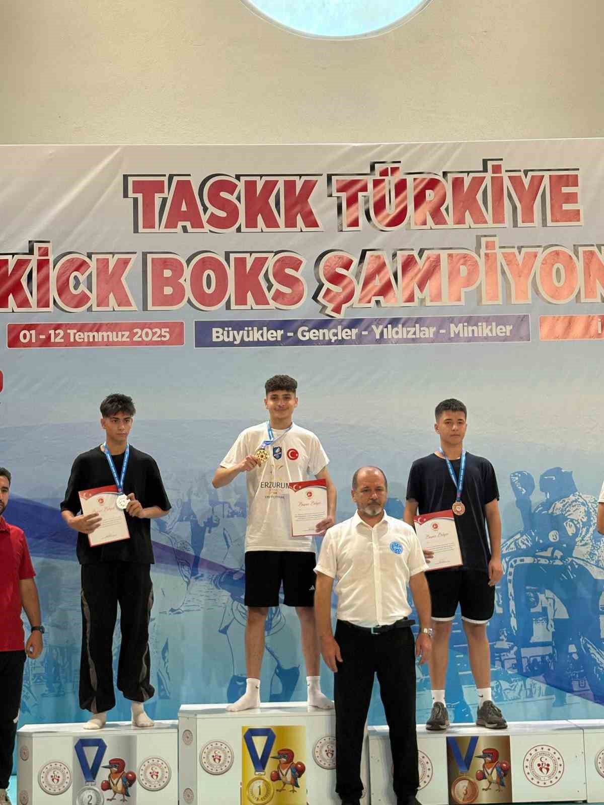 Erzurumlu sporculardan büyük başarı 
