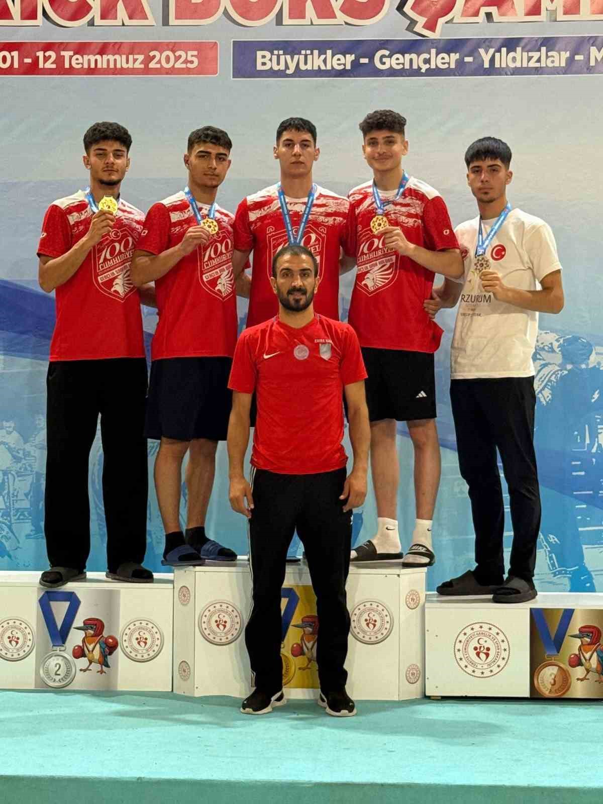 Erzurumlu sporculardan büyük başarı 