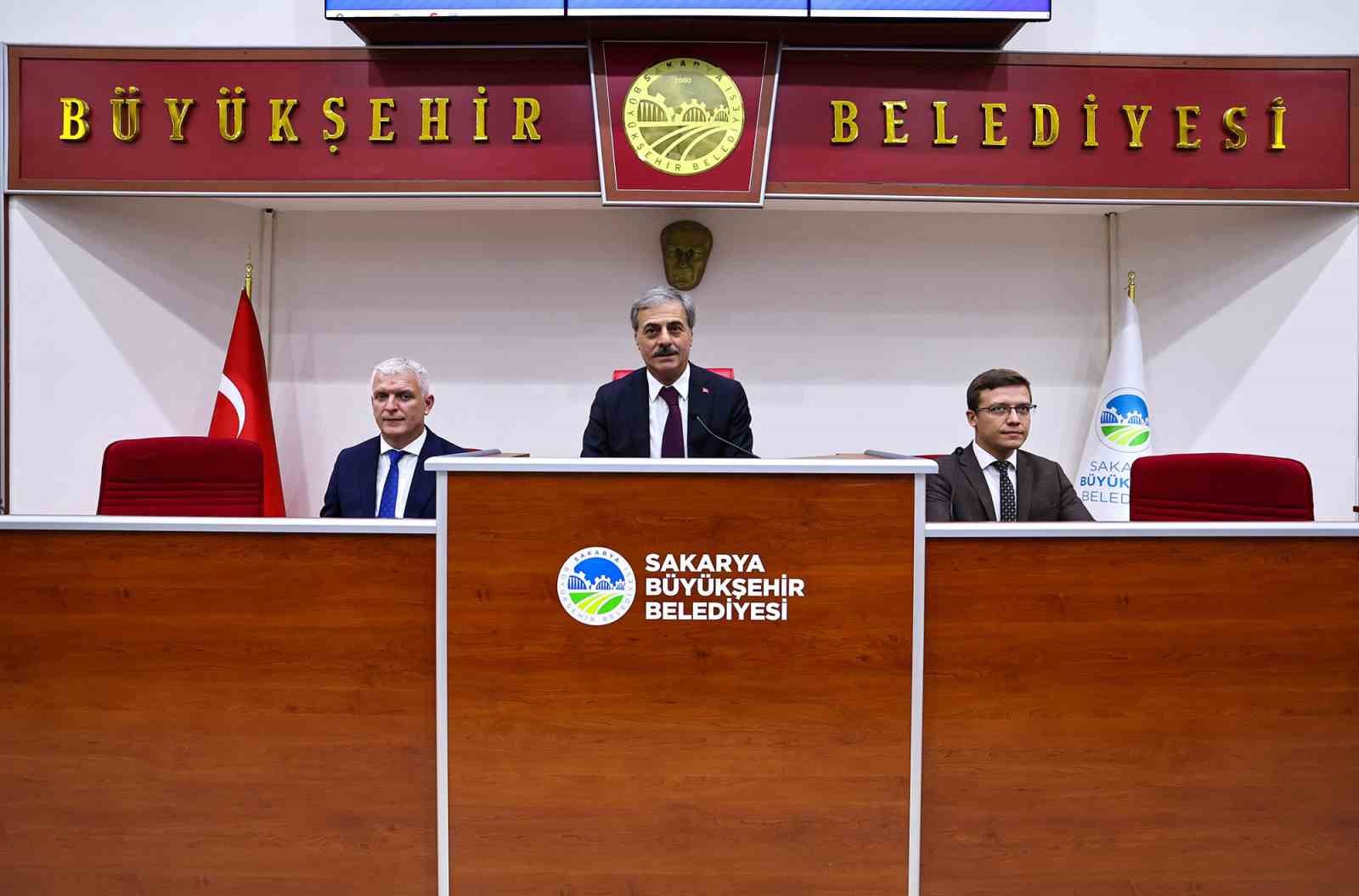 Sakarya Büyükşehir meclisi toplanıyor: 72 gündem maddesi karara bağlanacak 