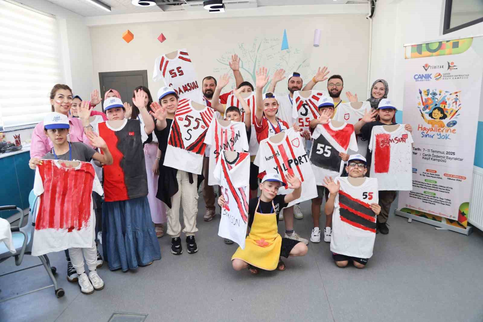 Canik’te özel öğrencilere özel proje 