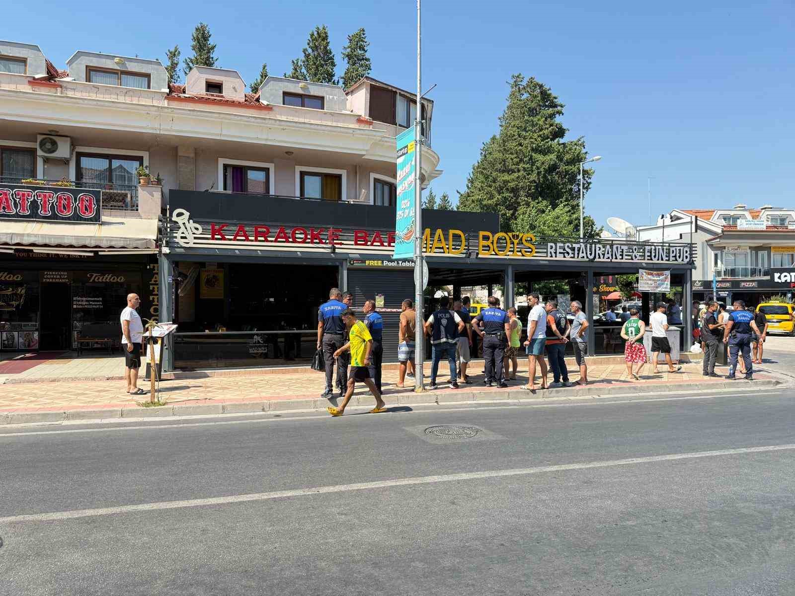 Marmaris’te tartışmanın yaşandığı işletme mühürlendi 