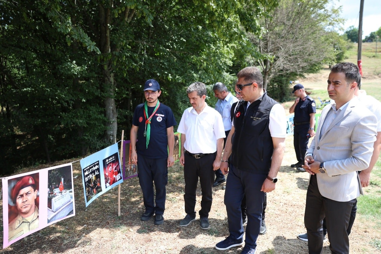 Zaferin Adı Türkiye 15 Temmuz Şehitlerini anma kampı 