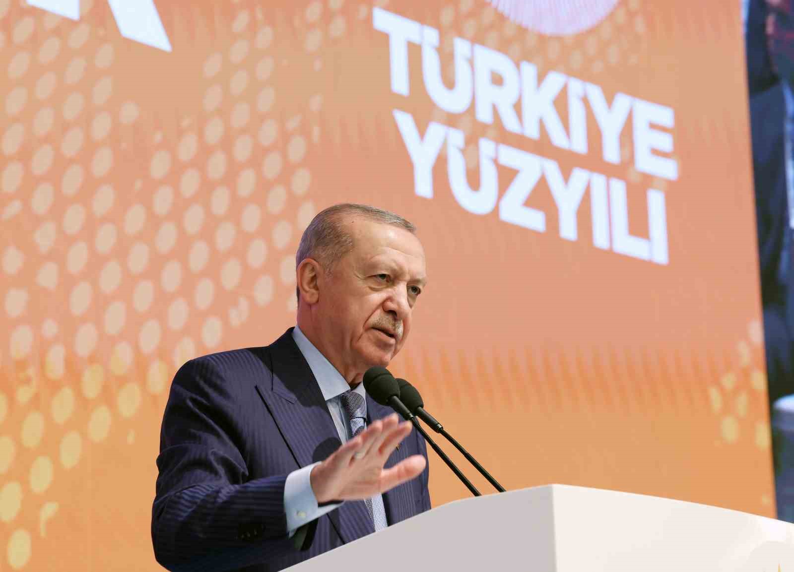 Cumhurbaşkanı Erdoğan: 