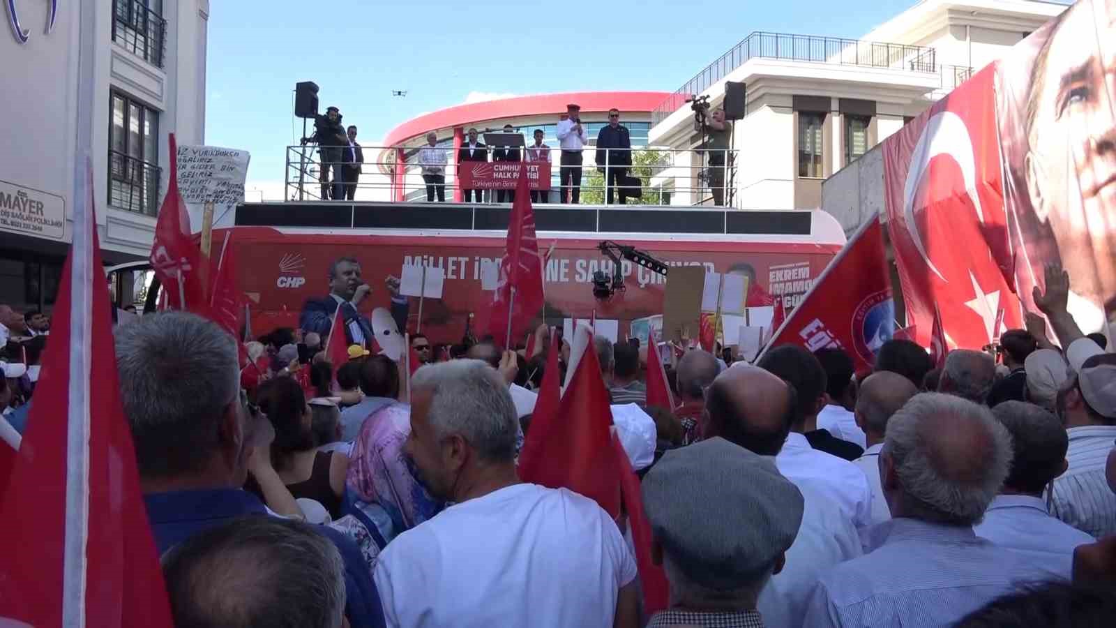 CHP Genel Başkanı Özel: 