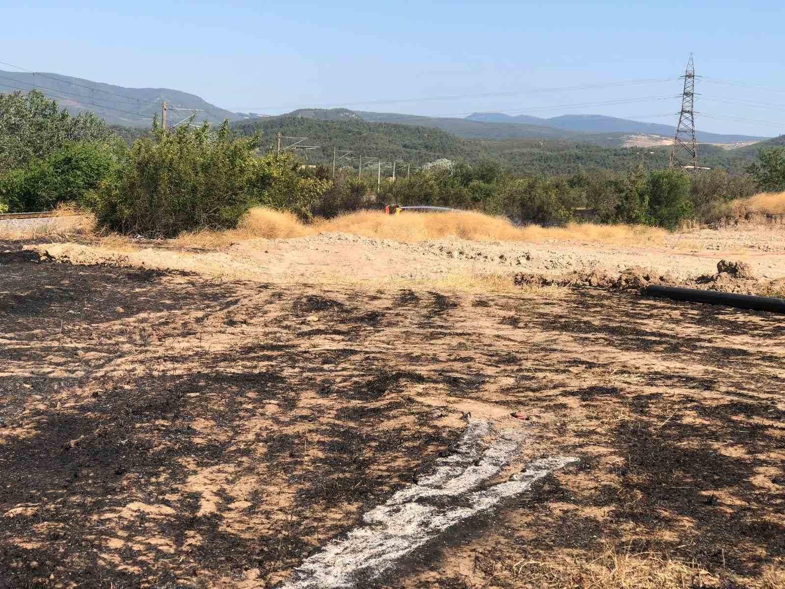 Bilecik’te anız yangını büyümeden söndürüldü 