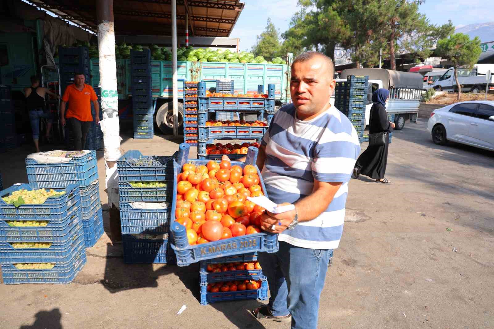 Salça dönemi başlamayınca domatesin fiyatı 3 TL’ye kadar düştü 