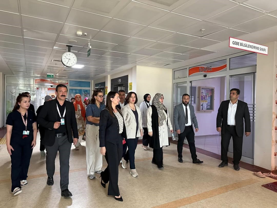 Diyadin devlet hastanesi’ne değerlendirme ziyareti 