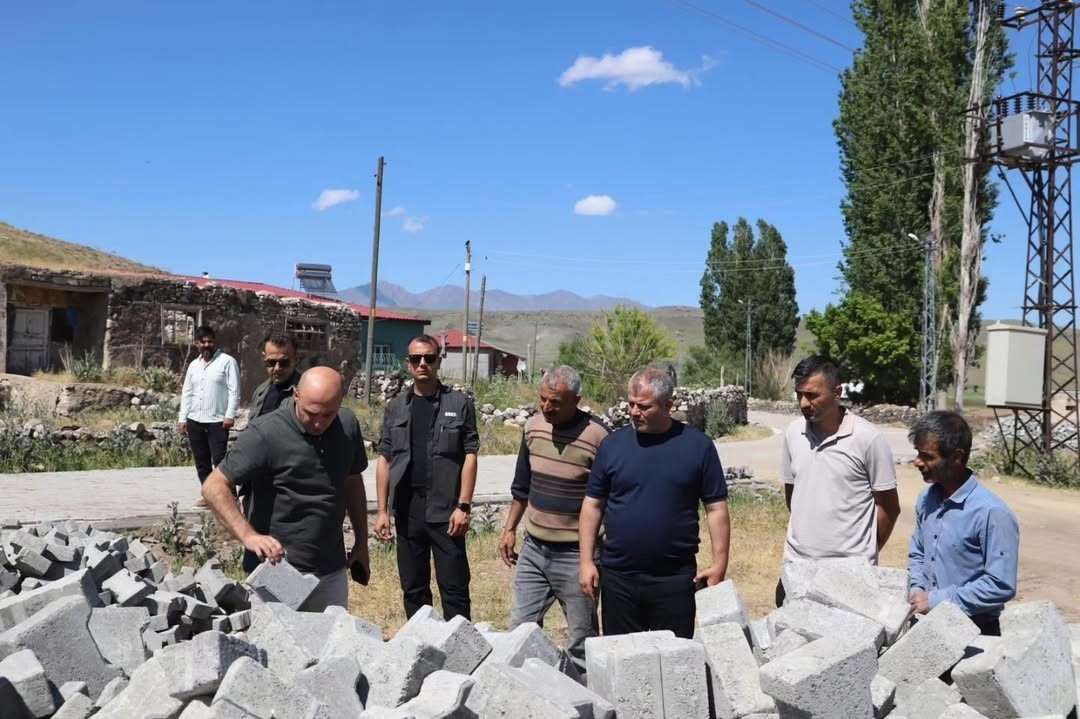 Kaymakam ekinci yol çalışmaları yerinde denetledi 