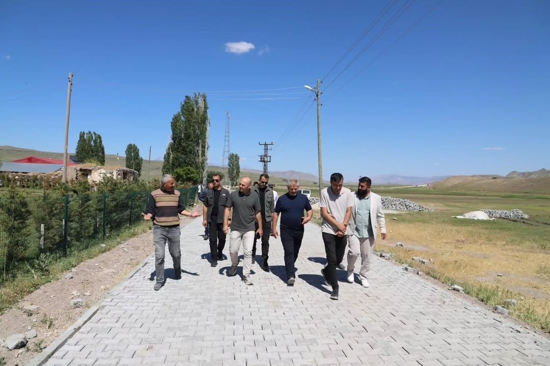 Kaymakam ekinci yol çalışmaları yerinde denetledi 