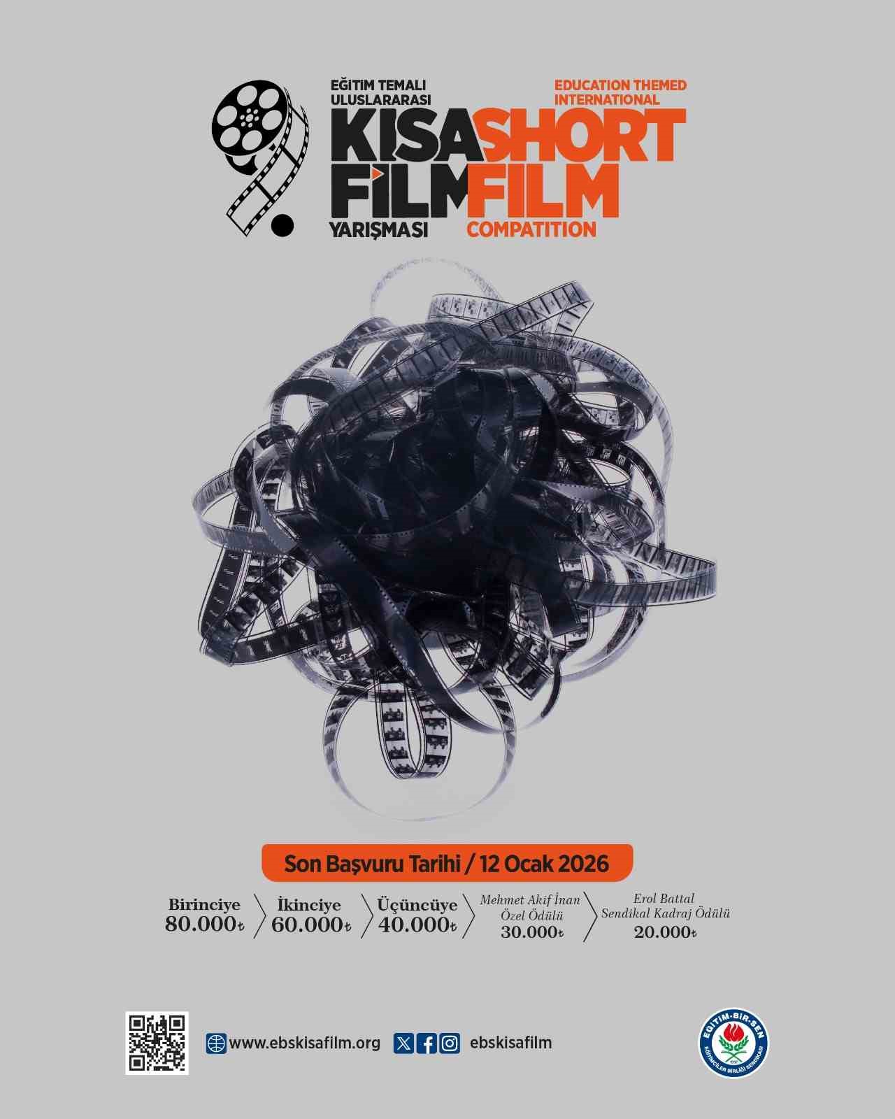 Eğitim temalı 9’uncu Uluslararası Kısa Film Yarışması başvuruları başladı 