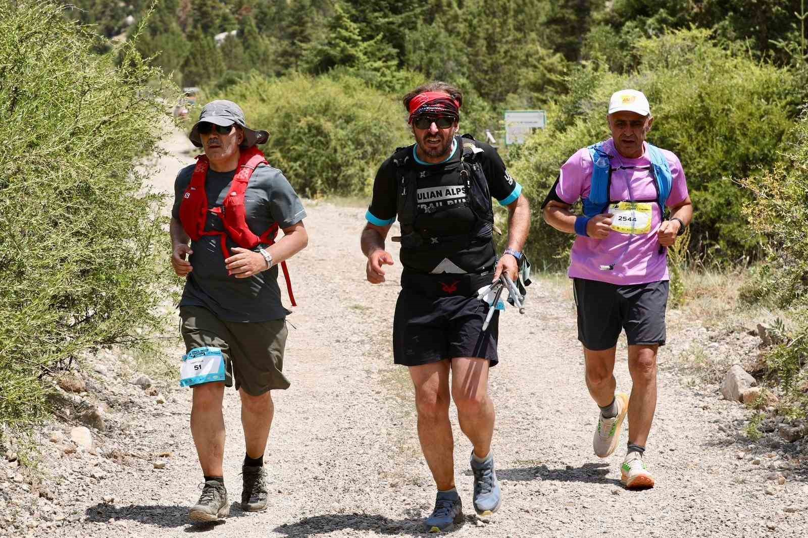 Niğde’de Aladağlar Epic Trail Yarışı tamamlandı 