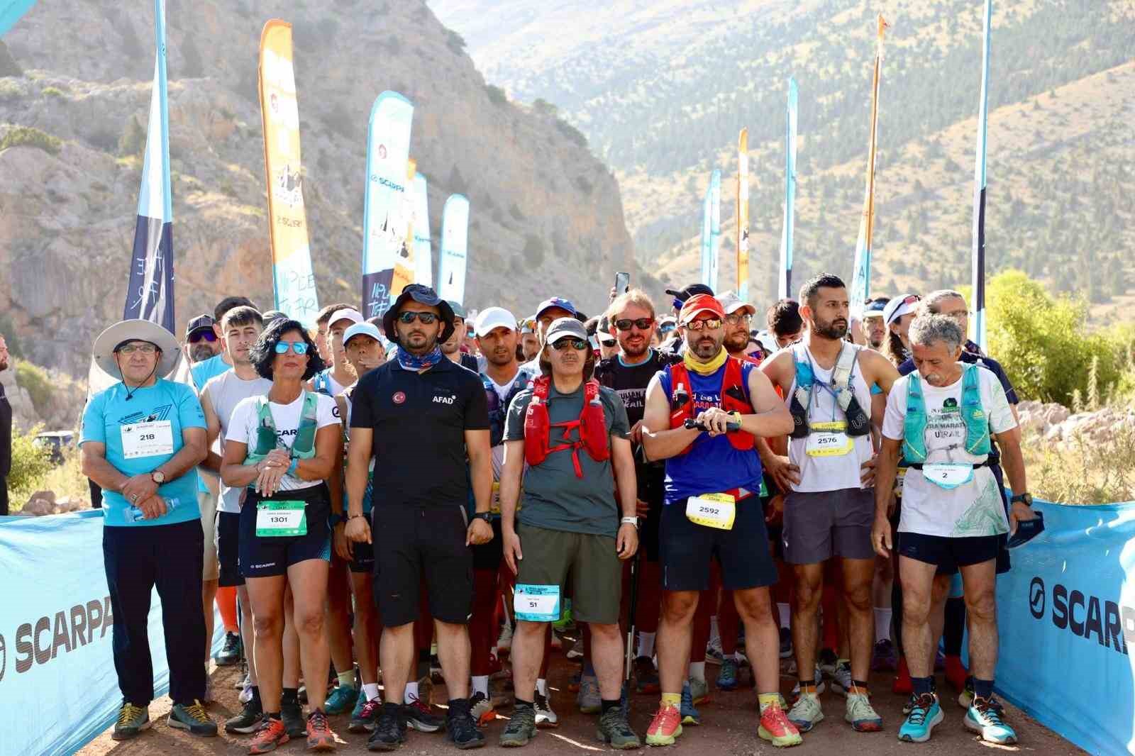 Niğde’de Aladağlar Epic Trail Yarışı tamamlandı 