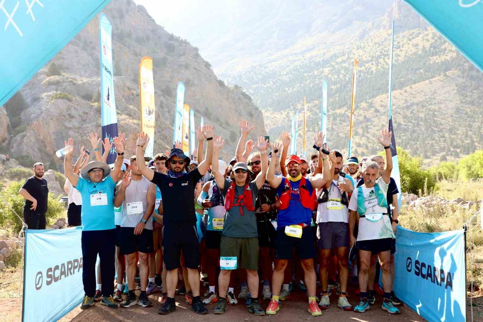 Niğde’de Aladağlar Epic Trail Yarışı tamamlandı 