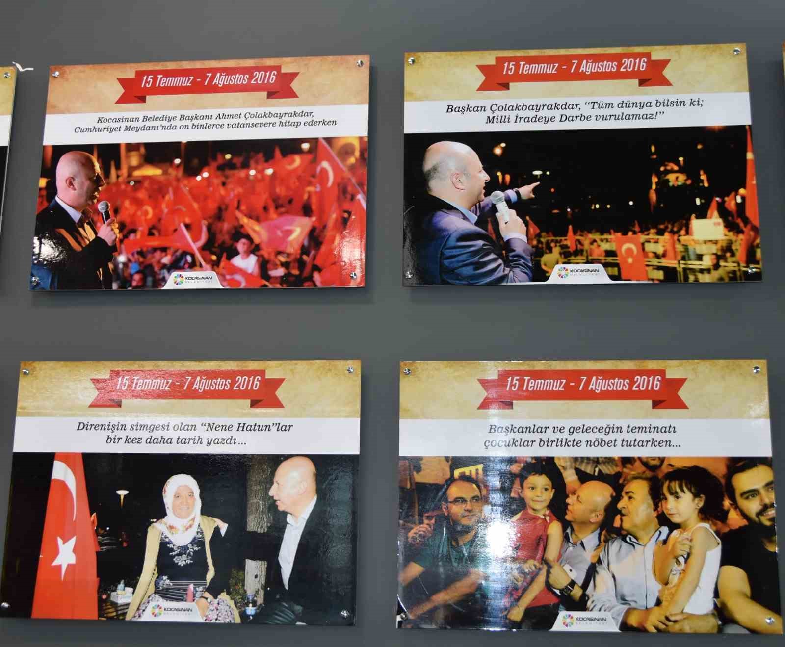 Kocasinan’da 15 Temmuz ruhu yaşatılıyor 