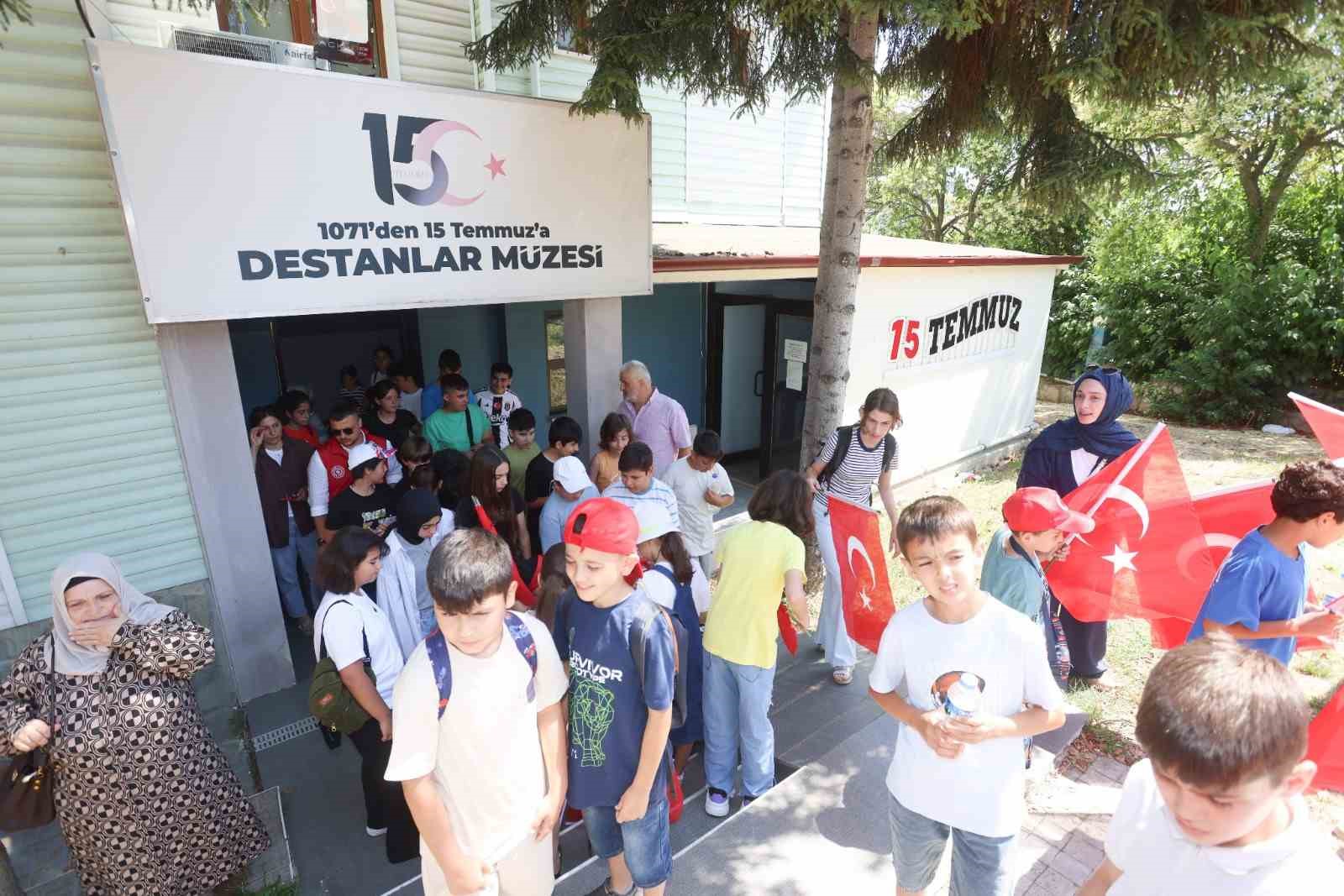 Canik’te 15 Temmuz Müzesi’ne ziyaretçi akını 
