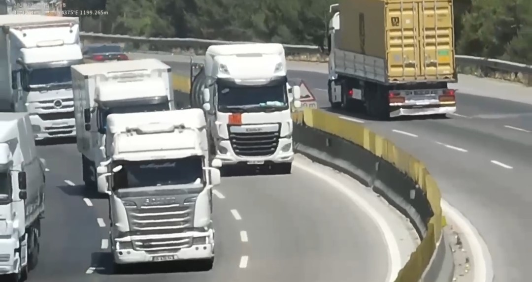 Dronlu trafik uygulamasında 730 bin 944 lira cezai işlem uygulandı 