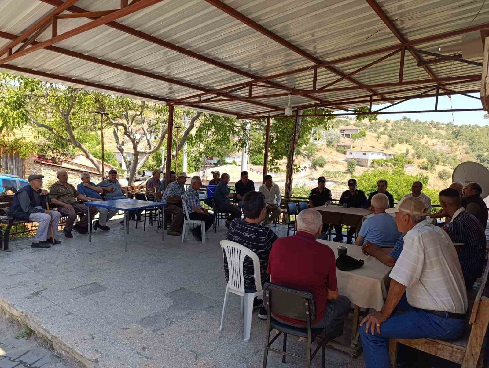 Salihli’de yangın alarmı 