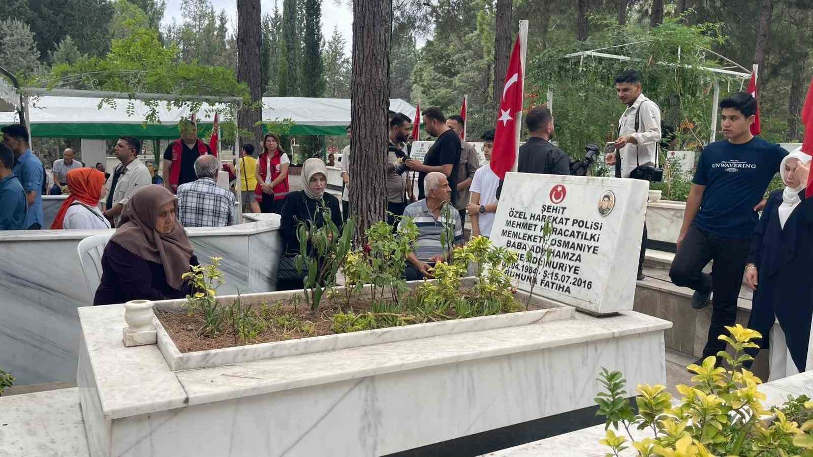 Osmaniye’de 15 Temmuz şehitleri anıldı 