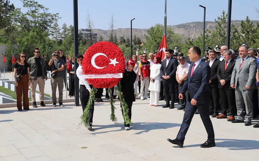 Çankırı’da ‘15 Temmuz Demokrasi ve Milli Birlik Günü’nde şehitler anıldı 