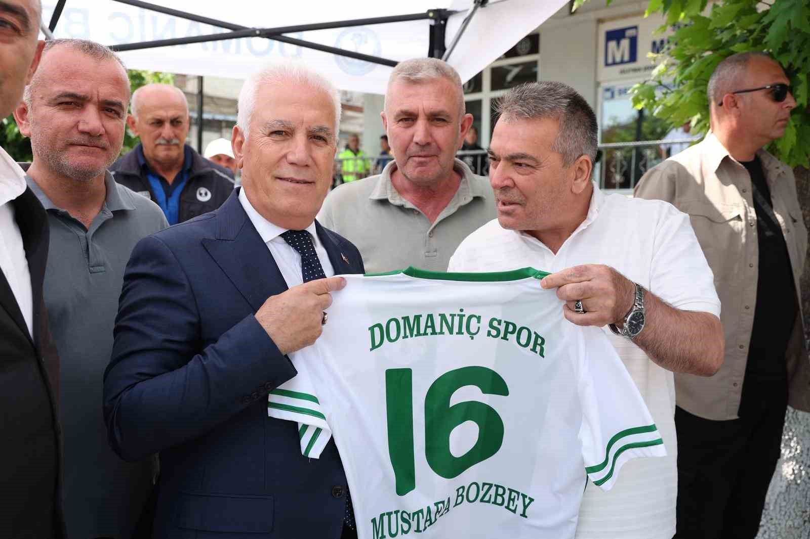 Bursa’dan Domaniç’e tarımsal destek 