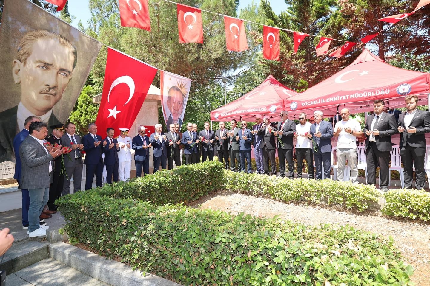 Şehitler dualarla anıldı 