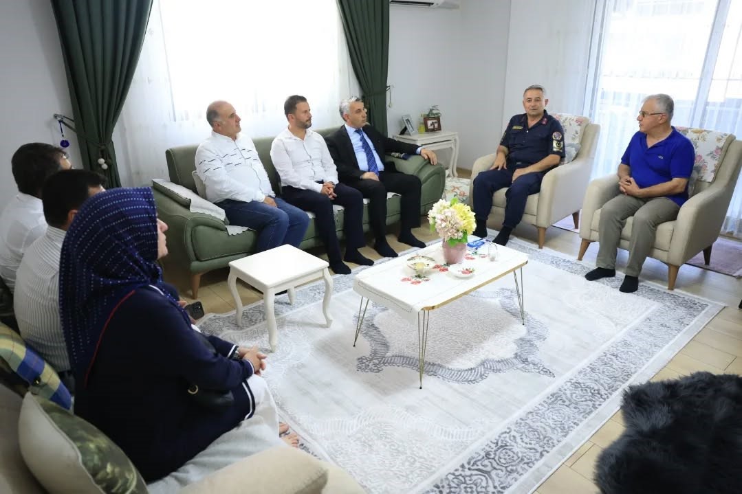 İncirliova protokolü gazi Çalışkan’ı unutmadı 