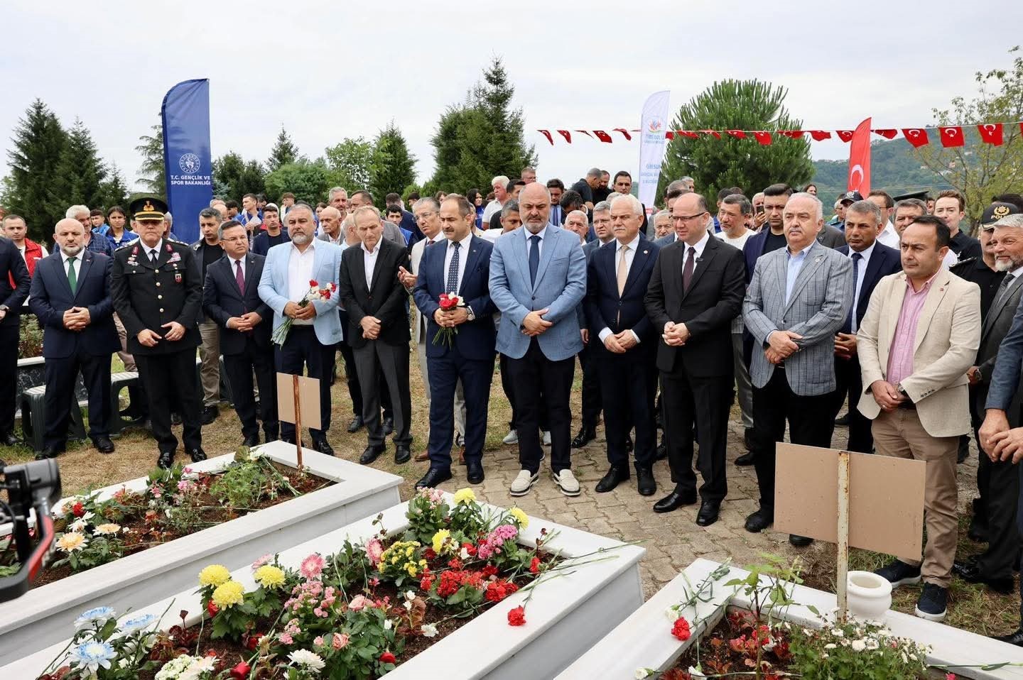 Giresun’da 15 Temmuz Şehidi İsmail Kefal, Kabri başında anıldı 