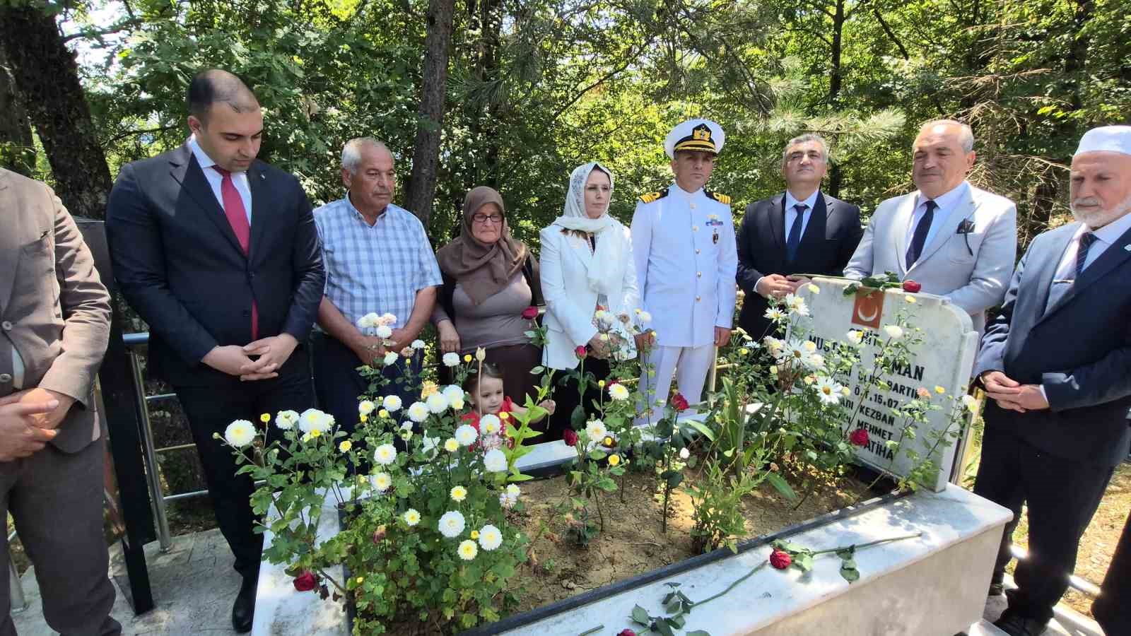 Bartın’da 15 Temmuz şehitleri dualarla anıldı 