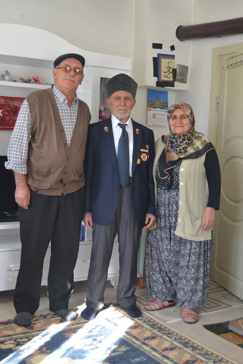 Kore gazisi Hüseyin Yıldırım son yolculuğuna uğurlandı 