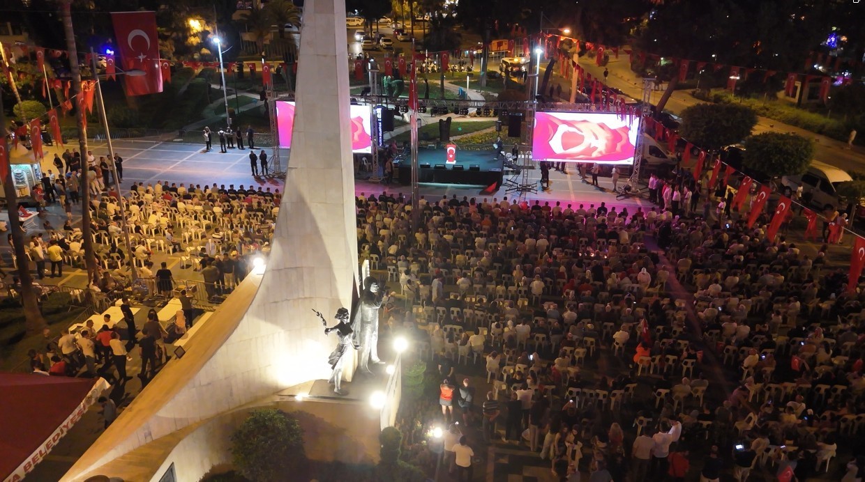 Alanya’da 15 Temmuz şehitleri dualar ile anıldı 