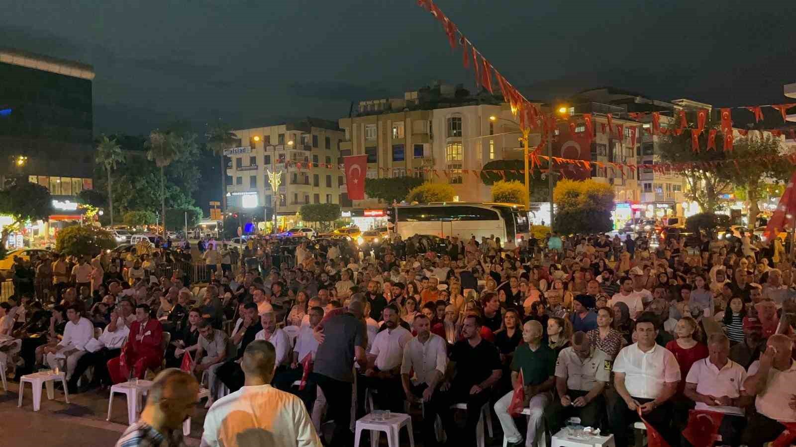 Alanya’da 15 Temmuz şehitleri dualar ile anıldı 