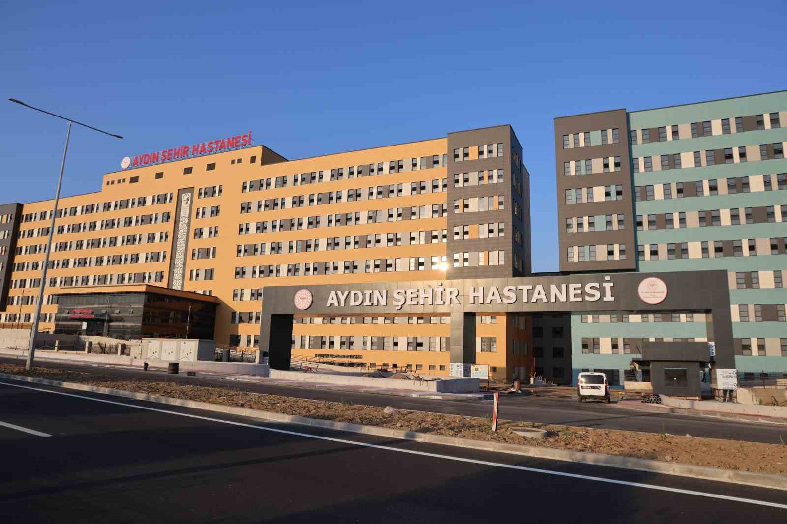 Aydın Şehir Hastanesi’nde sona yaklaşıldı