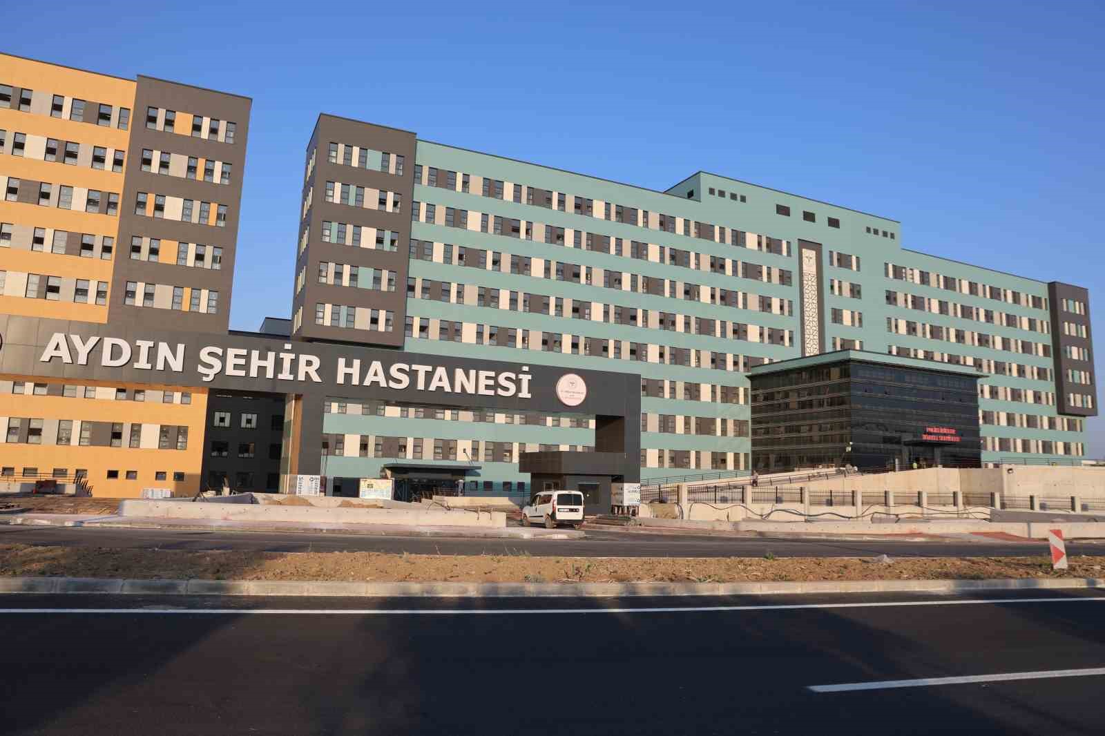 Aydın Şehir Hastanesi’nde sona yaklaşıldı 