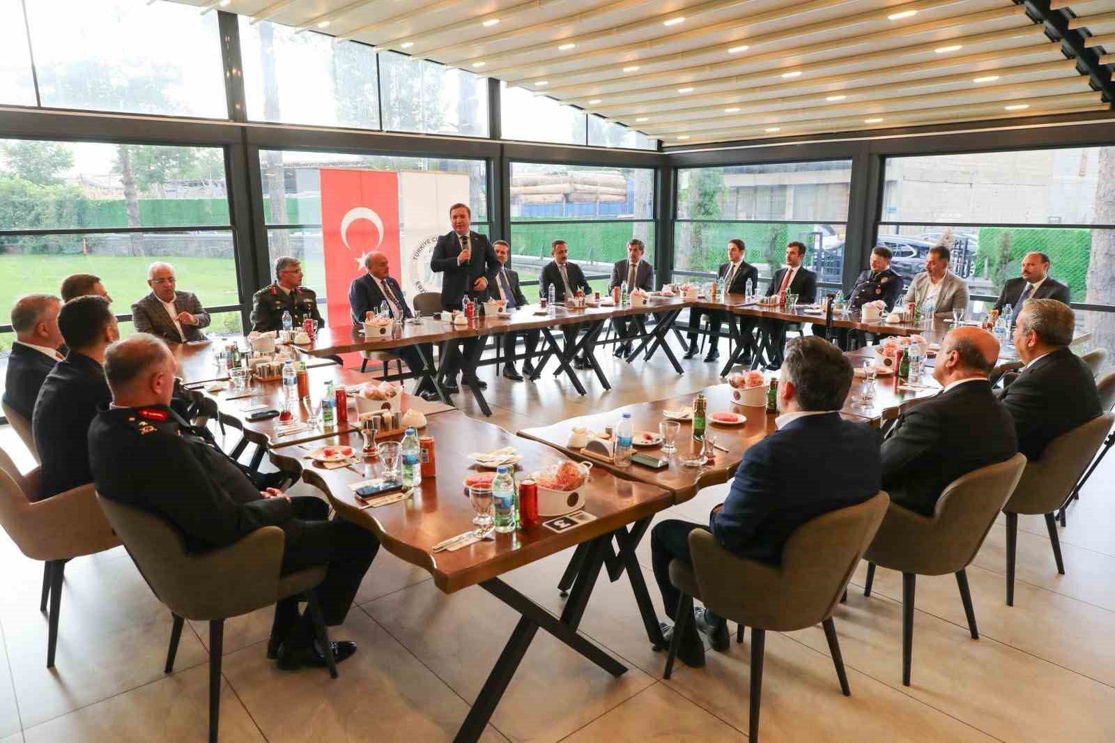 Alanya’ya atanan Başsavcı Öztürk’e veda 