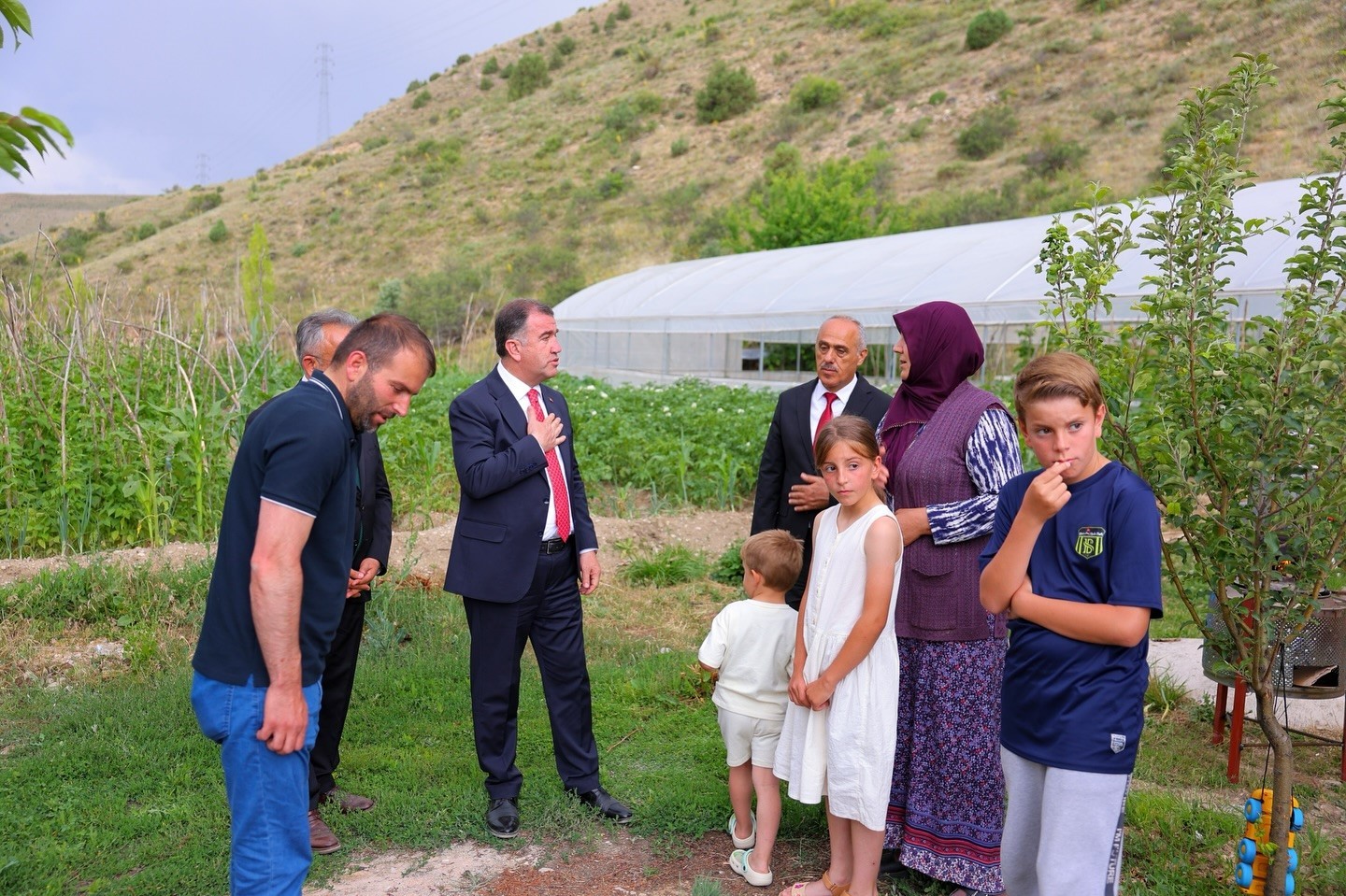 Bayburt’ta şehit ve gazi aileleri ziyaret edildi